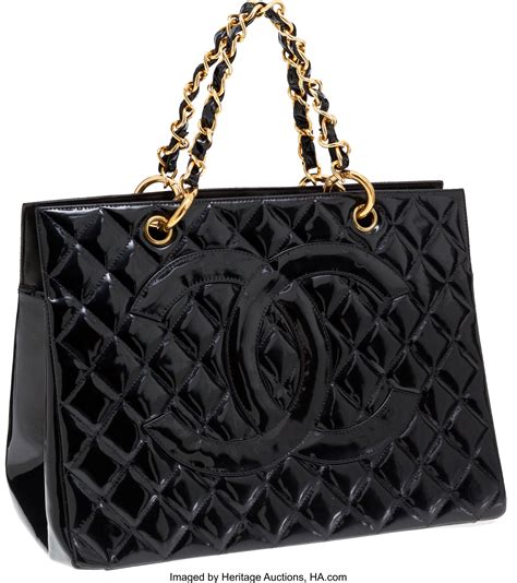 chanel black handbags uk|large black chanel tote bag.